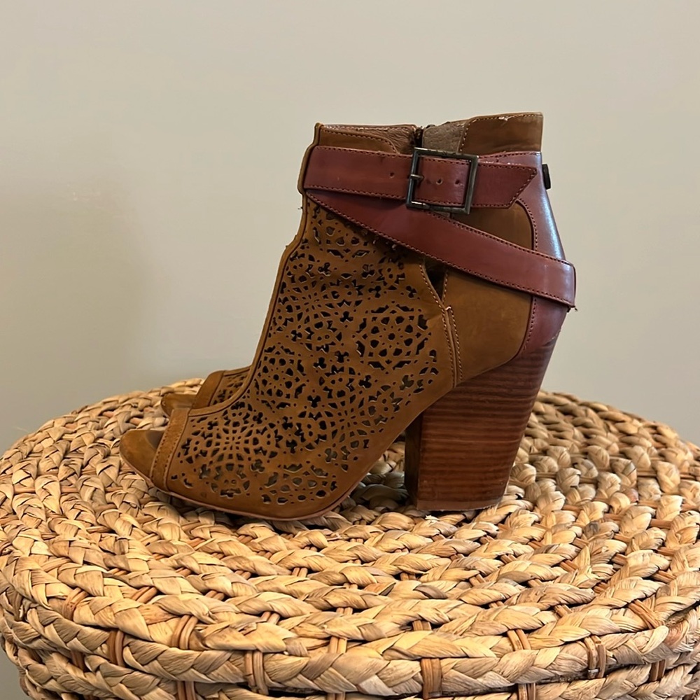 Vince Camuto Leather Booties